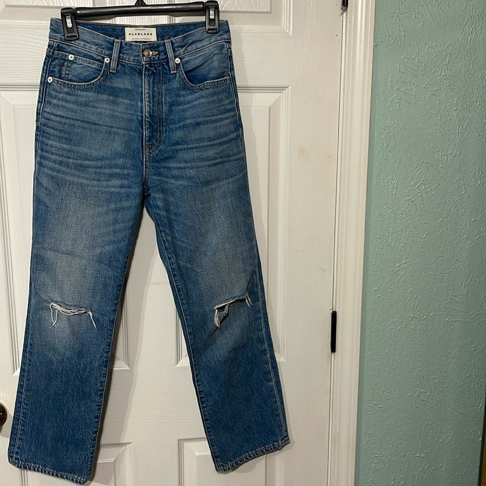 SLVRLAKE London Crop Jeans Size 26